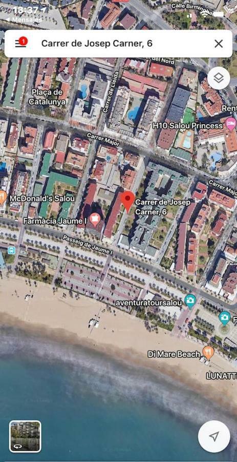 Formentor Beach Primera Linea De Playa Apartman Salou Kültér fotó